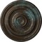 Ekena Millwork Kepler Traditional Medallion (For Canopies up to 2 5/8"), 11 7/8"OD x 1 1/4"P, Bronze Blue Patina CM12KPBBS - alternate 1